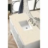 James Martin Vanities Athens 48in Single Vanity, Glossy White w/ 3 CM Eternal Marfil Top E645-V48-GW-3EMR